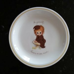 Vintage Little Folks Collectors Plate by Brownie